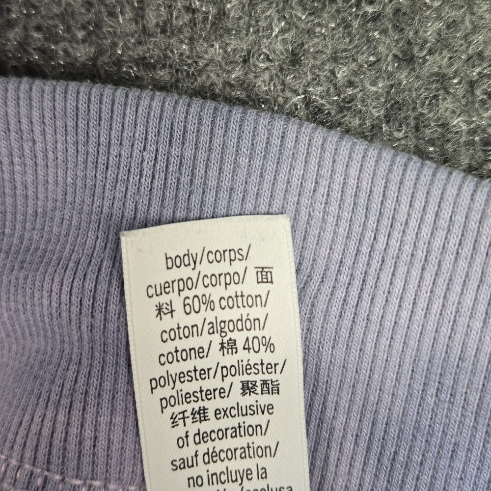Victoria's Secret Fleece Mid Rise L Jogger Pants Blue/Pink Tie-Dye Cloud - Picture 9 of 10